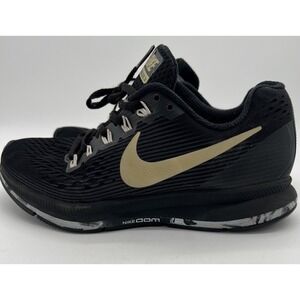 Nike Air Zoom Pegasus 34 Women's Shoes Size US 5~Black/Gold‎